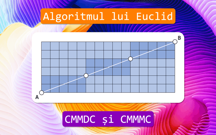 Algoritmul lui Euclid în C++. CMMDC și CMMMC – InfoGenius