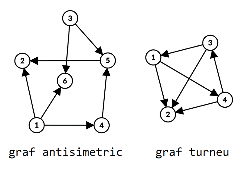 Graf antisimetric, graf turneu