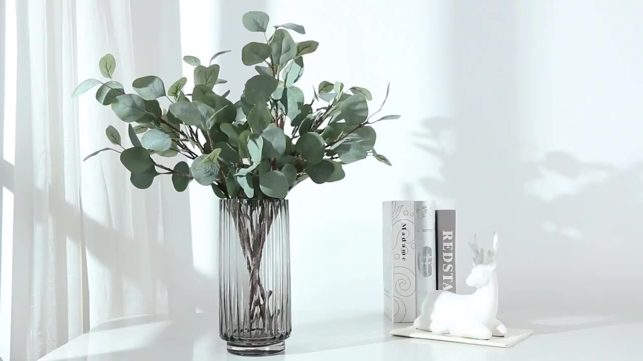 Cum să decorați casa cu ramuri uscate și eucalipt pentru a-i conferi un stil natural și elegant în timpul iernii.