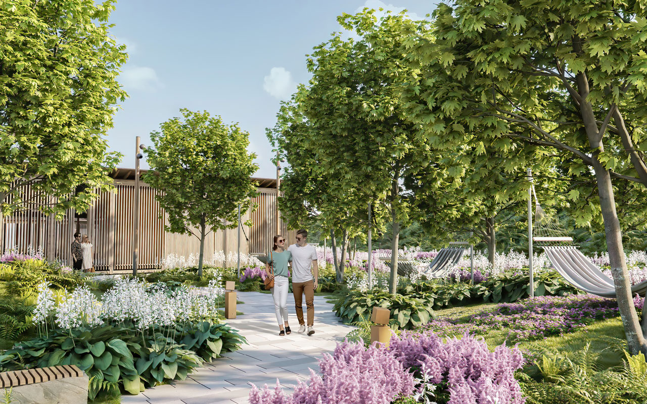 Viața în natură: trei case în care zonele verzi sunt locul de întâlnire.